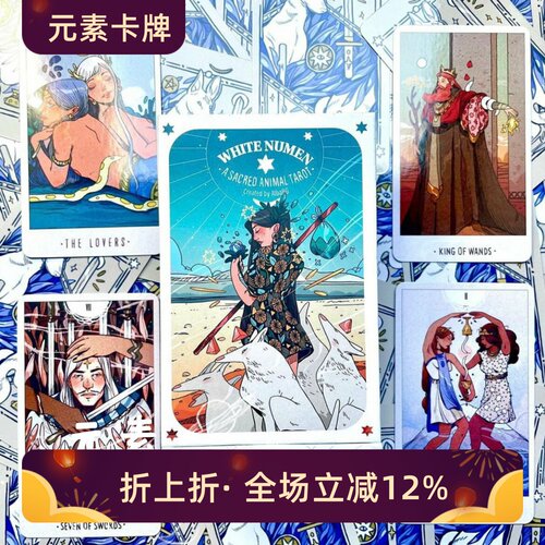 进口塔罗牌WhiteNumen