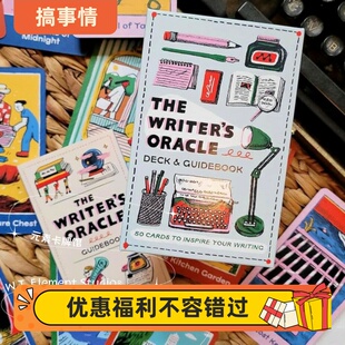 现货 送牌袋 原装正版The Writers Oracle 大作家神谕卡