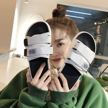 拖鞋女夏外穿2020新款防滑一字拖情侣沙滩韩版潮流时尚网红凉拖鞋