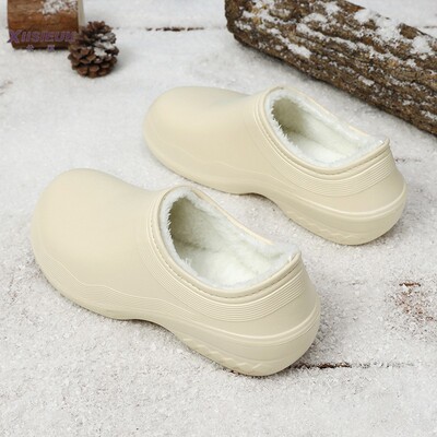 手术室拖鞋冬天保暖防滑无孔洞洞