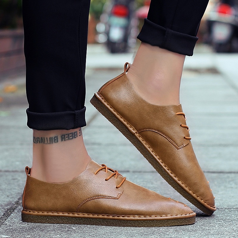 男士豆豆鞋2024新款春秋季