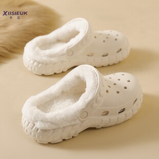 手术室棉拖鞋女医院上班专用icu护士工作鞋厚底包头值班加绒拖鞋