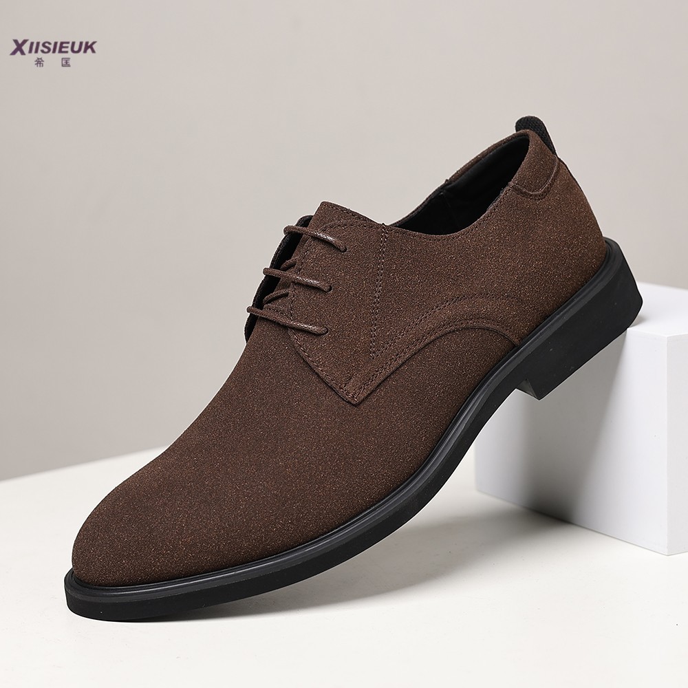 2025秋冬新款商务休闲皮鞋