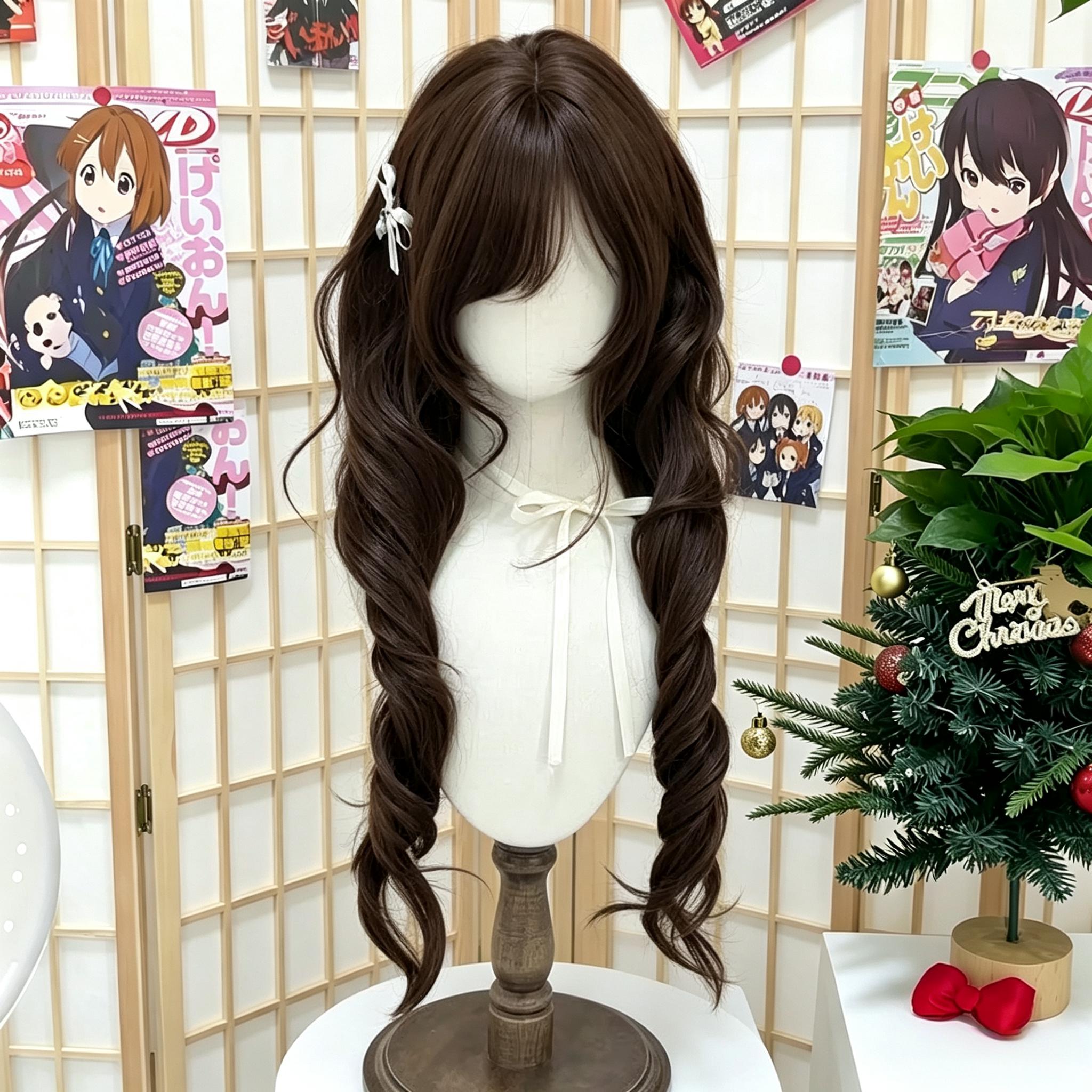 【日系少女】大头围日系层次感长卷发Lolita甜美少萝仿真人假发套
