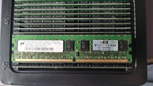 惠普原装HP DDR2 2G纯ECC PC2-6400E 内存445167-061工作站服务器