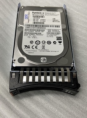 IBM 81Y9732 81Y9730 81Y9731 1T 7.2K SATA 2.5 M3 M4服务器硬盘