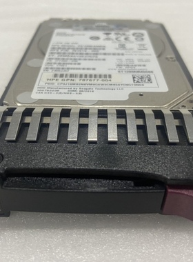 原拆HP/惠普 J9F48A MSA 787648-001 1.2TB 12G SAS 10K 2.5 硬盘