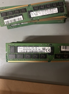 SK 32G 2R*4 PC4-2400T HMA84GR7AFR4N-UH 19200服务器内存DDR4