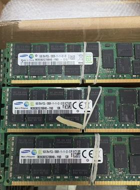 三星MT 16G 2RX4 PC3L-12800R 1600 REG M393B2G70BH0-服务器内存