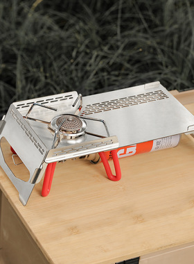 便携soto310户外不锈钢桌单飞桌炉具配件防风炉桌隔热野餐折叠桌