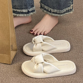 踩屎感软底拖鞋 子 百搭休闲沙滩大众凉拖鞋 女夏时尚 外穿2025年新款