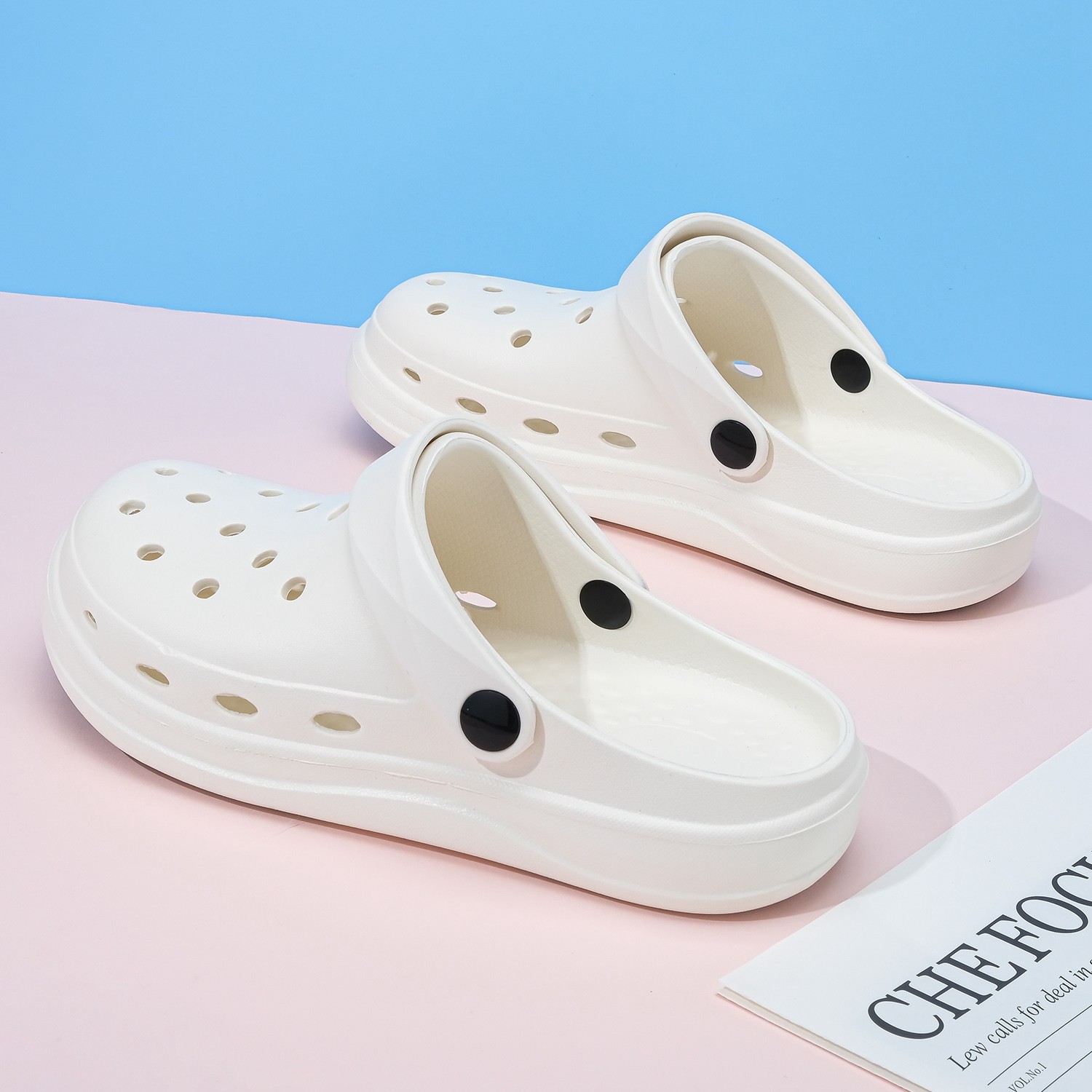 洞洞鞋女款夏季外穿防滑踩屎感情侣软底爆款网红休闲沙滩包头凉拖