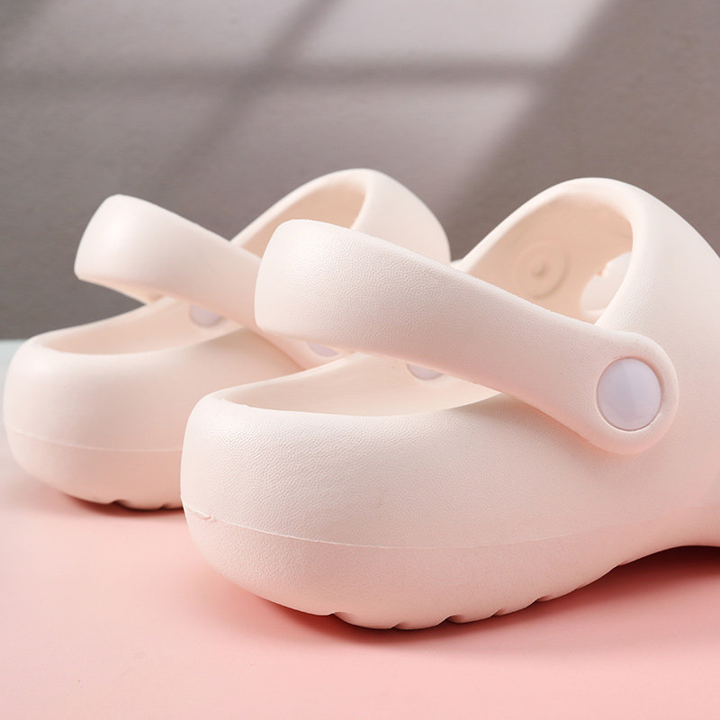 洞洞鞋女夏外穿厚底包头时尚网红玛丽珍踩屎感学生宿舍沙滩凉拖鞋