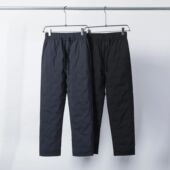 级 90白鸭绒休闲羽绒裤 冬季 男士 防风保暖防泼水压胶厚款 线下千元