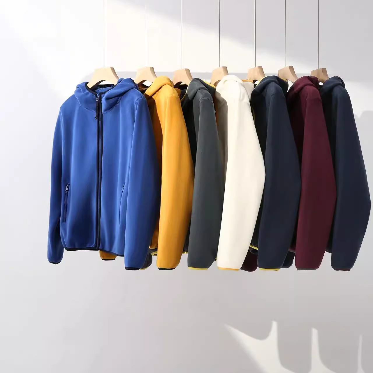 连帽卫衣外套男女情侣