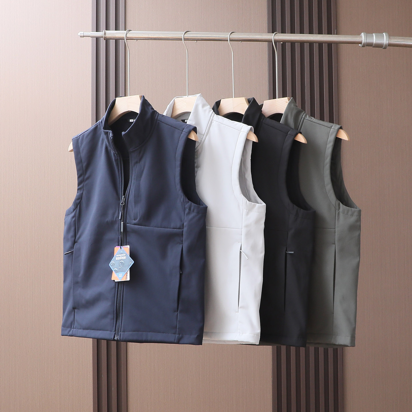 户外三防科技防风防水马甲