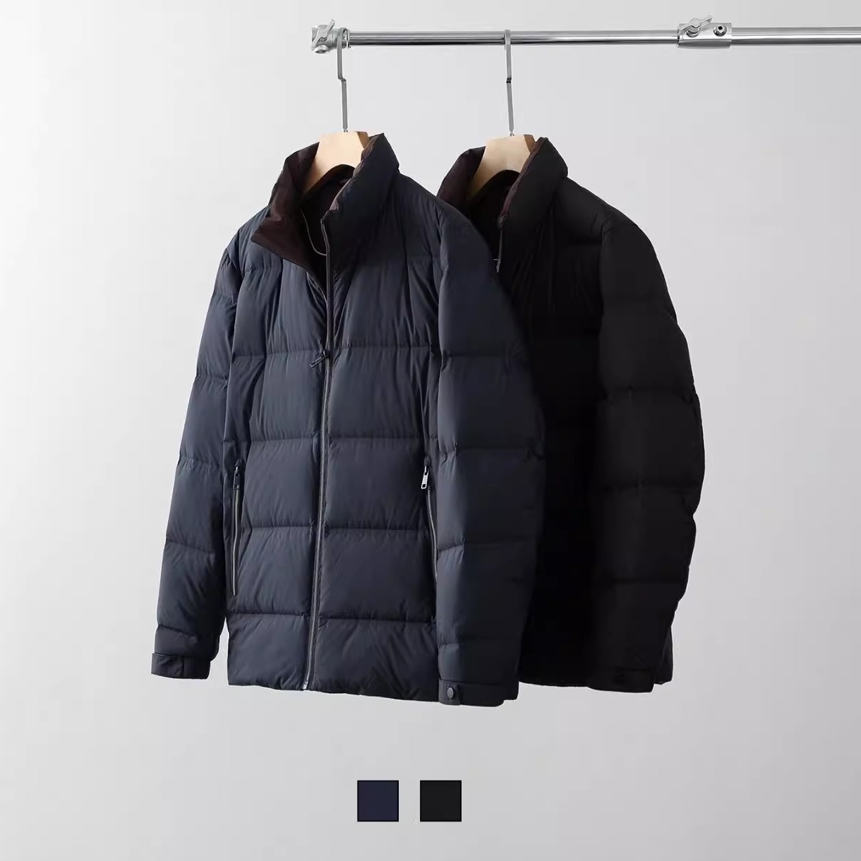 90鸭绒巨保暖冬季男士羽绒服