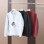 男士 千元 春季 全压胶内里 高端户外防风防泼水立领夹克外套 级