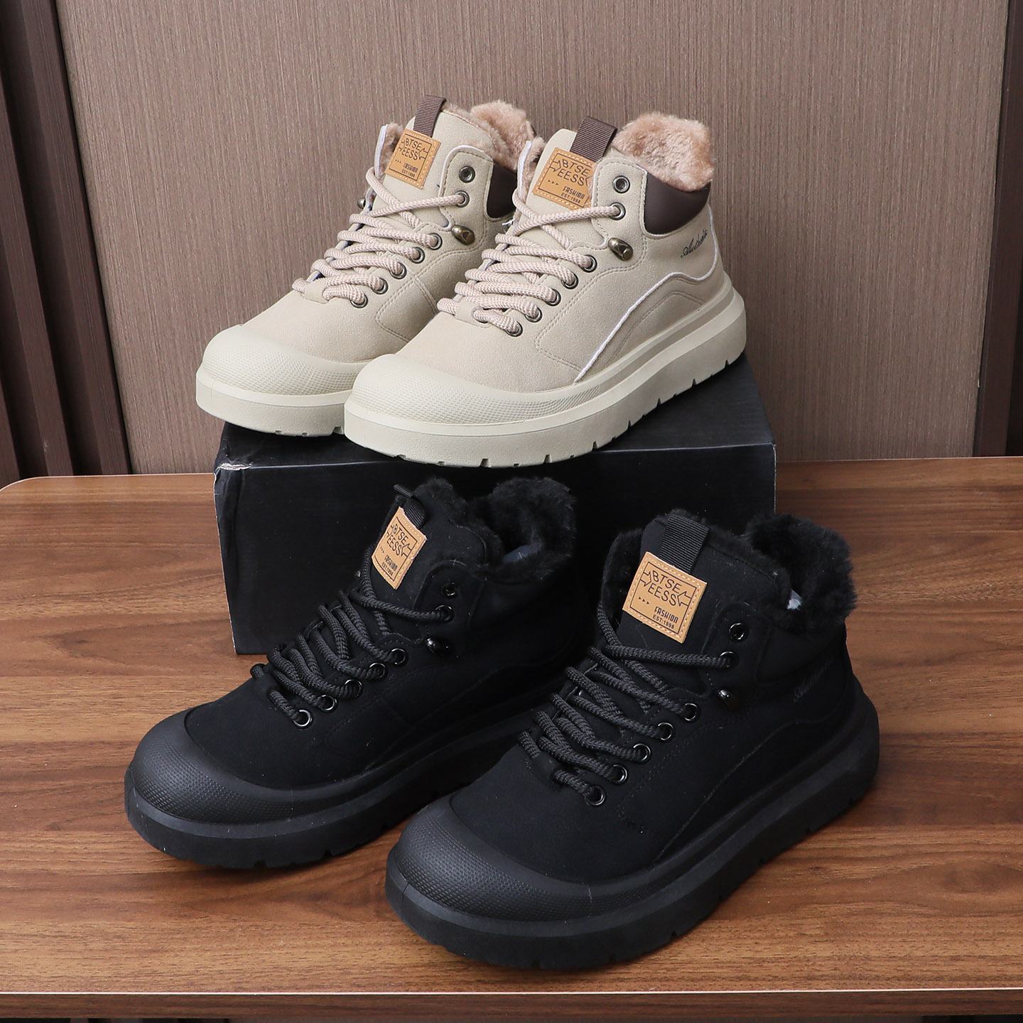 冬季防滑雪地靴舒适休闲棉鞋