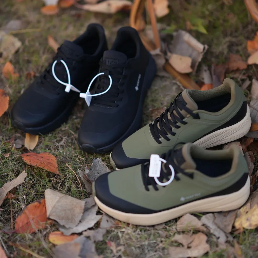 户外防水透气鞋面男士系带休闲鞋