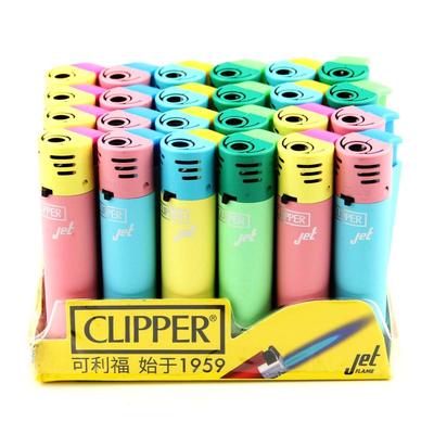 clipper西班牙可利福打火机电子防风直冲尼龙充气机可调气CKJ11R