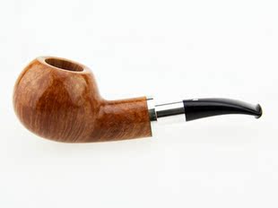 意大利Ascorti大师手工烟斗Natura Spigot自然光面纯银9mm Silver