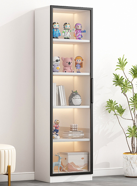 玻璃展示柜电视柜旁边储物柜客厅实木柜子酒柜置物柜立柜边柜书柜