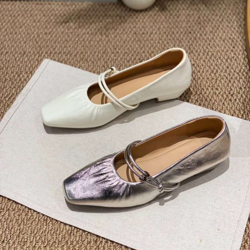 2026春季爆款法式方头玛丽珍鞋女防滑深口粗跟尖头百搭气质单鞋女,女鞋,玛丽珍鞋,淘宝优惠券,粉丝福利购,淘宝优惠卷