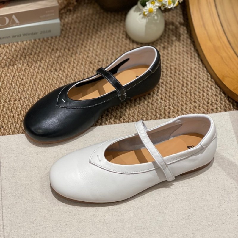 法式一字带玛丽珍鞋女2026春季新款粗跟日常圆头软底舒适平底单鞋,女鞋,玛丽珍鞋,淘宝优惠券,粉丝福利购,淘宝优惠卷