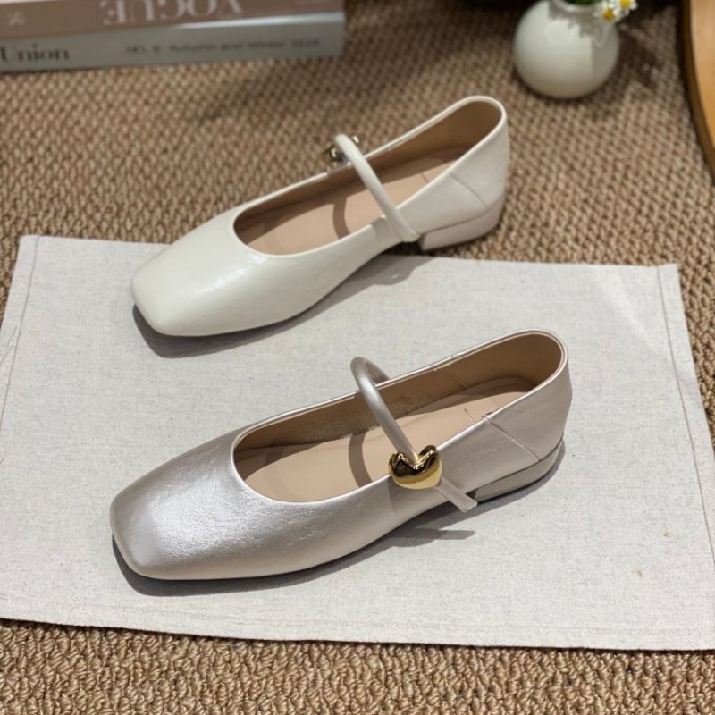 法式气质方头玛丽珍鞋女2026春季防滑扣带一字带粗跟百搭单鞋女款,女鞋,玛丽珍鞋,淘宝优惠券,粉丝福利购,淘宝优惠卷