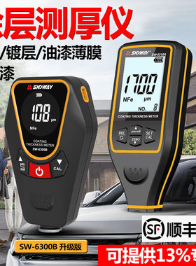 深达威sw6310涂层测厚仪高精度漆膜车油漆厚度测量仪镀锌层测厚仪