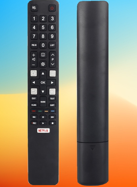 适用于TCL智能液晶电视遥控器RC802N通用YAI2英文外贸版免设置