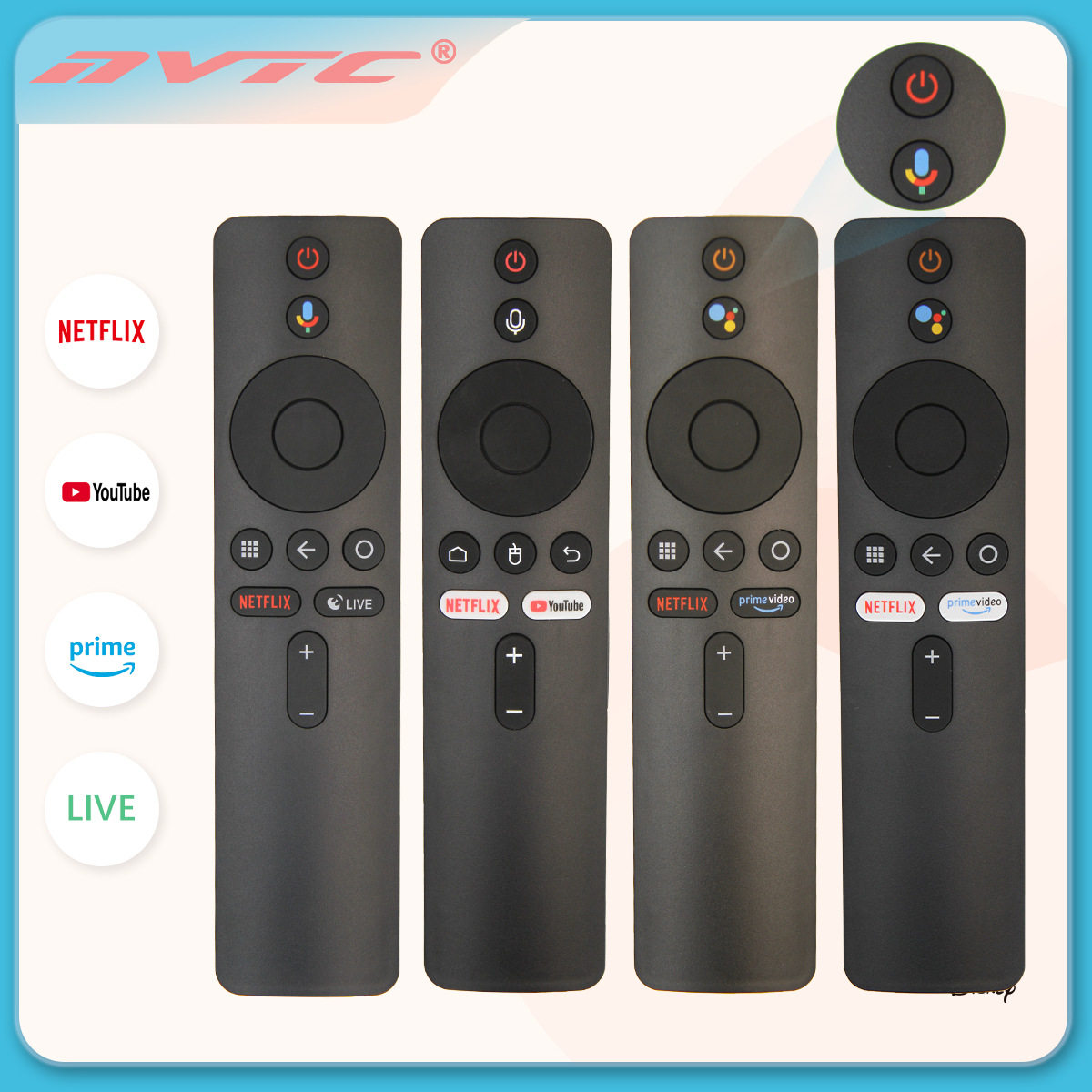 适用于小米红外液晶高清电视机顶盒遥控器蓝牙语音XM96家用TVBOX