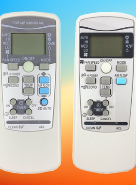英文三菱RKX502A001空调502A001S RLA502A001C冷气遥控器ACremote