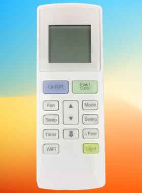 适用于YAA1FB格力YAP1F空调冷气机YAW1F9遥控器YACIFB英文版YX1F