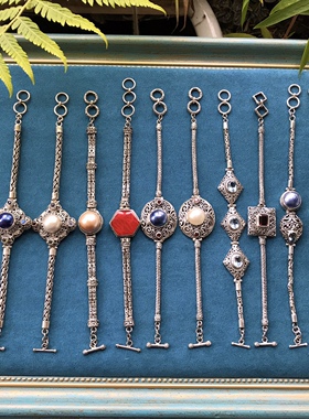 18k凉玥巴厘岛纯银金马珠海手链