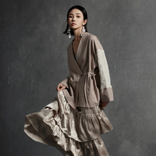 原创设计 重工珠片外套N8022 中式