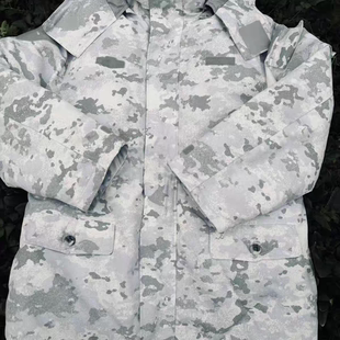 新款式雪地工作大衣森普利户外珍品雪地款式迷彩大衣雪地大衣