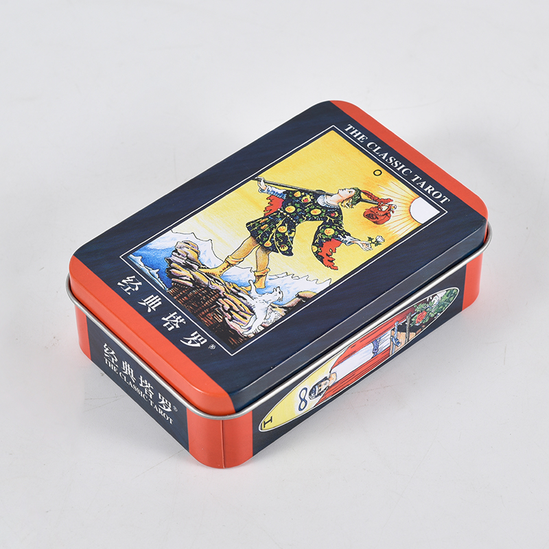 正版韦特塔罗铁盒便携罗牌