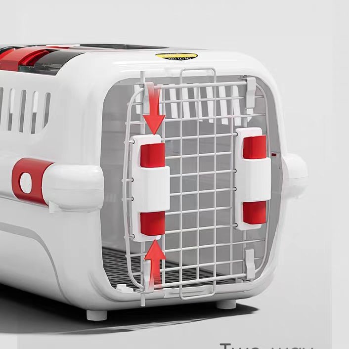 四季通用猫咪航空箱宠物箱猫笼猫包托运箱外出笼宠物用品透气猫用