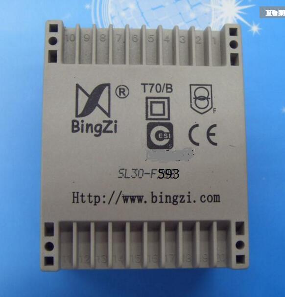 兵字bingzi订做 T70/B扁平式变压器 SL30-F593