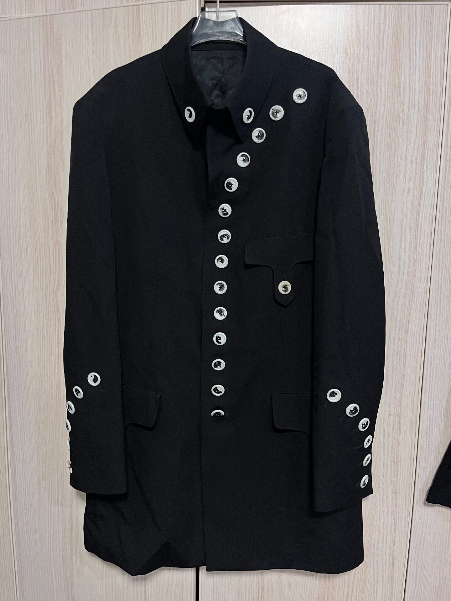 Yohji Yamamoto 19AW Black Short Coat