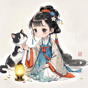 【汉服】078-880155-初桃（不退不换介意勿拍）
