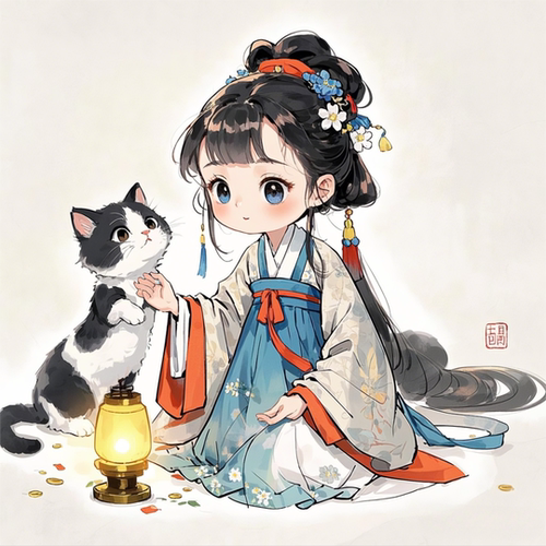 【汉服】078-880155-初桃（不退不换介意勿拍）