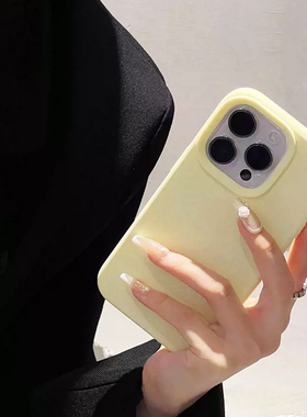 奶黄色ins软糯感适用一加Ace3壳新款1+ace2pro液态硅胶全包3V/2V保护套12不发黄加厚11纯色防摔9R/8T女生