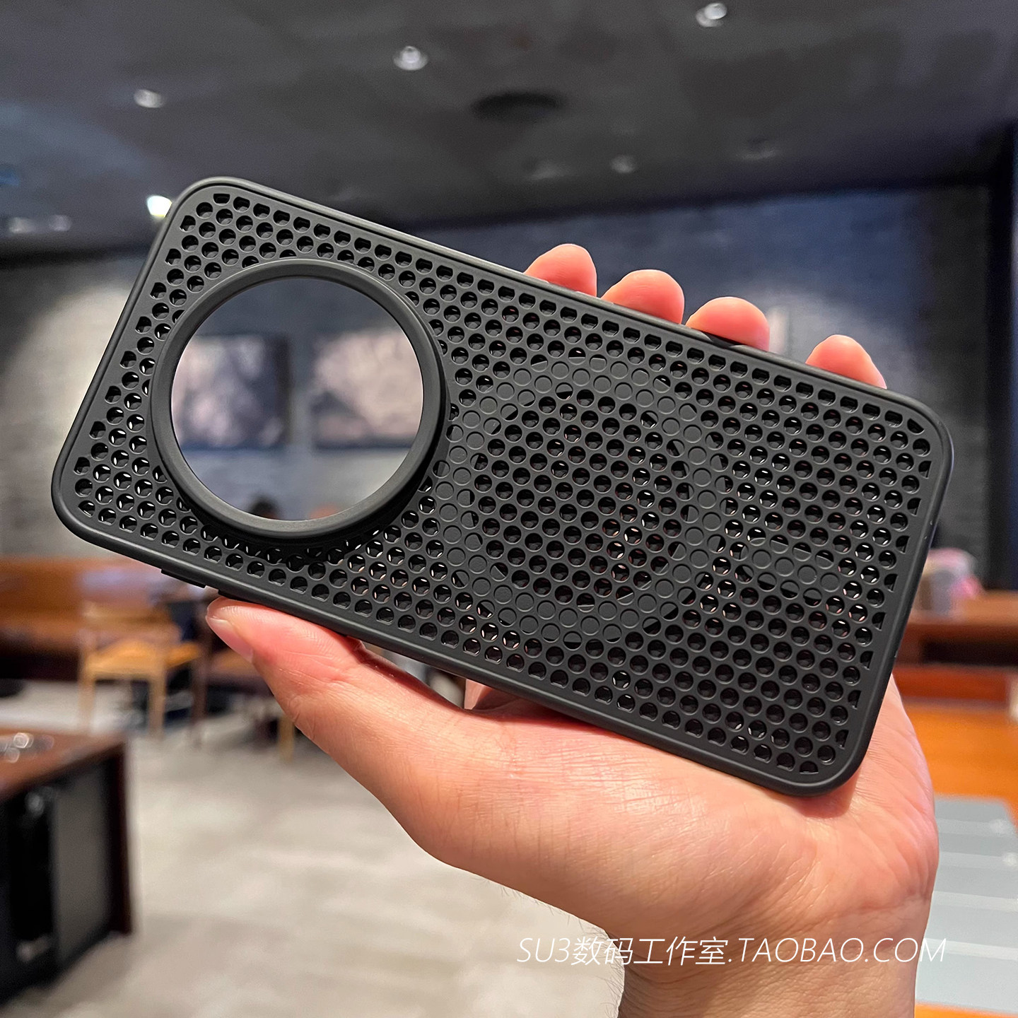 磁吸充电散热镂空透气蜂窝12适用13一加Ace5手机壳Ace3pro三星S25Ultra简约S24高级黑s23+气囊fe防摔Magsafe