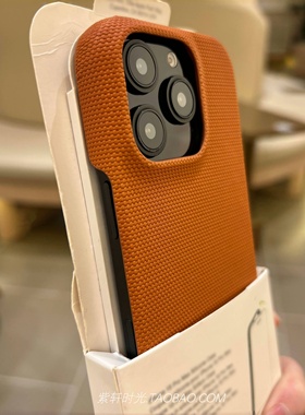 橙色素皮拼接编织纹磁吸充电适用三星S25Ultra手机壳S24Ultra抗指纹S23ultra半包颗粒感磨砂硬壳防摔商务男女