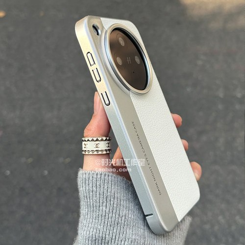 新款findX8Ultra拼接荔枝纹相机款适用华为Mate70手机壳mate70pro+电镀大孔60Pro磨砂OPPOX8S+防指纹男女防摔