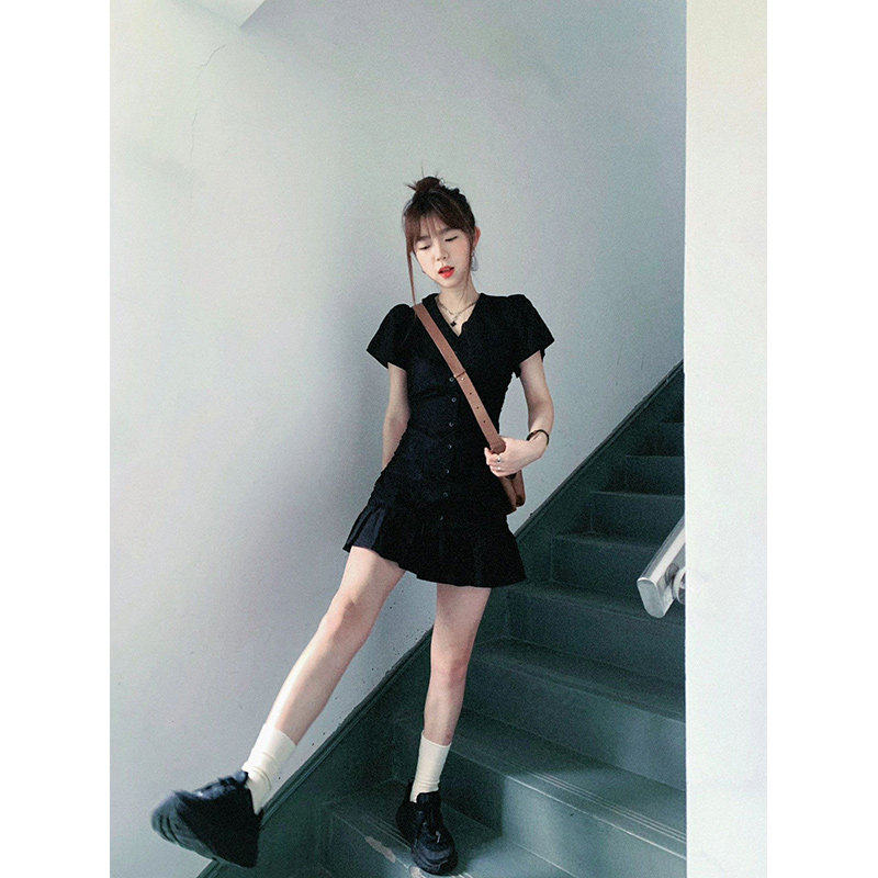 裙子女夏季新款小个子甜