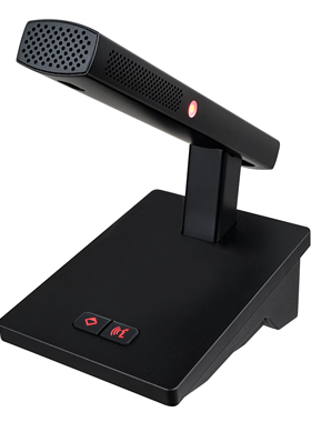 KEBIT科比特KE-906专业方杆会议麦克风有线鹅颈台式桌面麦克风48V